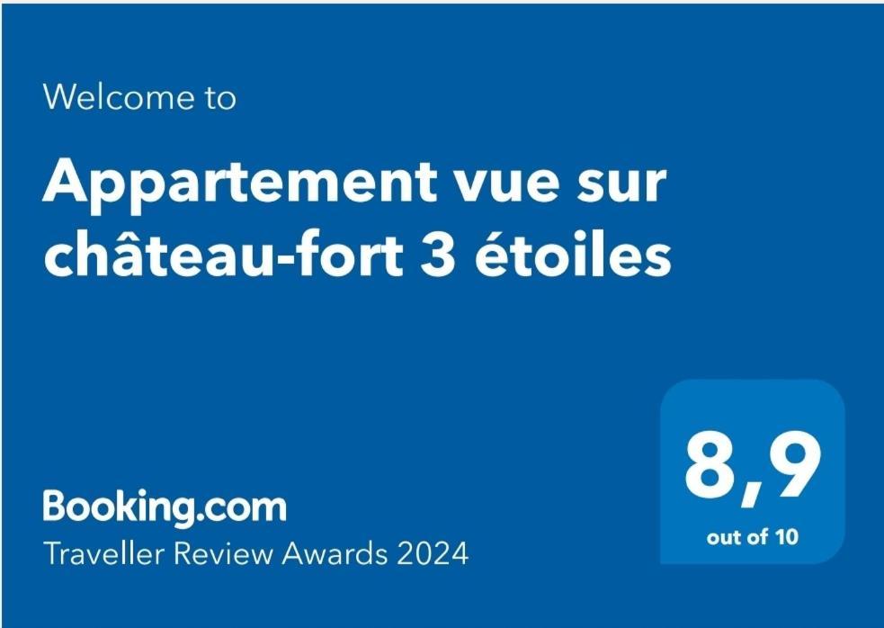 Appartement Vue Sur Chateau-Fort 3 Etoiles Sedan Kültér fotó